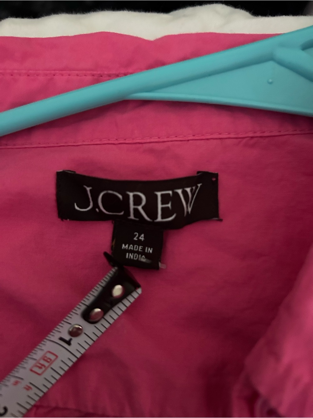 J. Crew Hot Pink Women's Shirt Plus Size